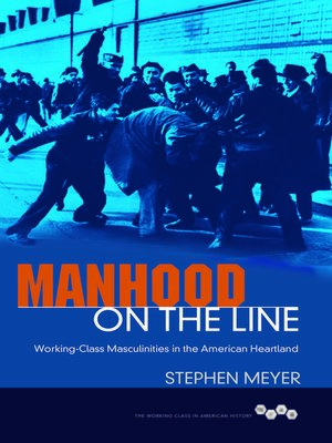 cover image of Manhood on the Line